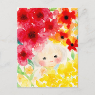 happiness holiday postcard