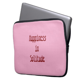 Happiness in Solitude Electronics Bag