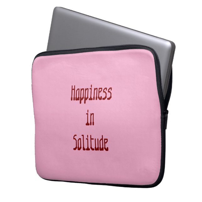 Happiness in Solitude Electronics Bag (Front Left)