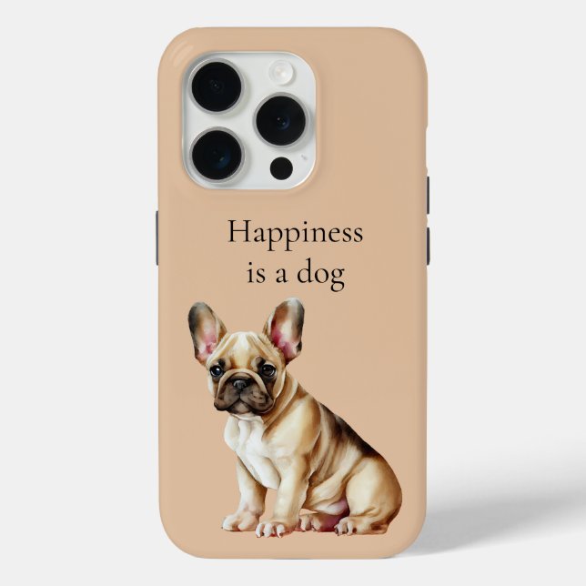 Happiness is a Dog Case-Mate iPhone Case (Back)