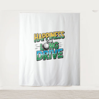 Happiness is a Long Drive, Golf Tapestry