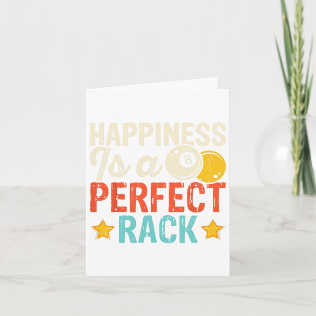 Happiness Is A Perfect Rack 3  Card (Front)