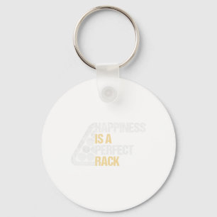 Happiness Is A Perfect Rack Keychain