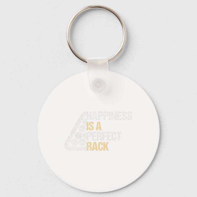 Happiness Is A Perfect Rack  Keychain (Front)