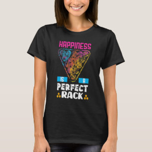 Happiness Is A Perfect Rack Pool Billiard Player T-Shirt