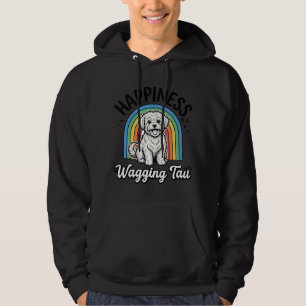 Happiness Is a Wagging Tail Dog Lover Design_1 Hoodie