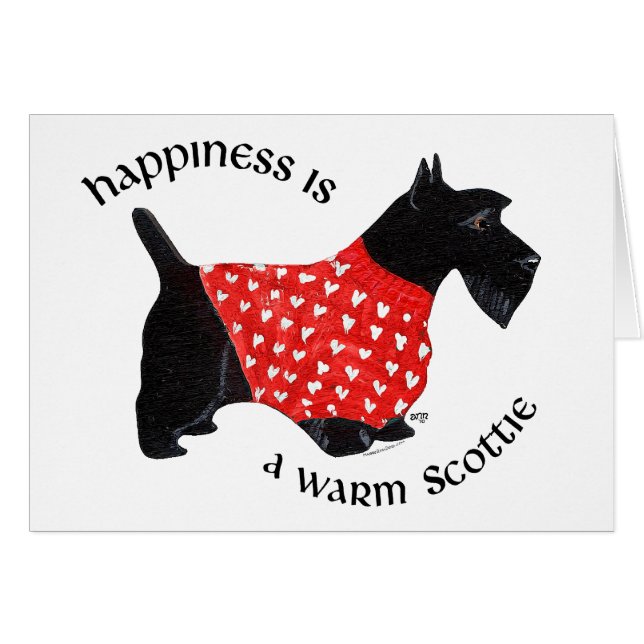 Happiness is a Warm Scottie (Front Horizontal)