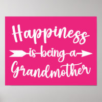 Happiness Is Being A Grandma Mother's Day Funny