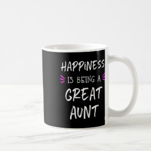 Happiness Is Being A Great Aunt Cute Coffee Mug