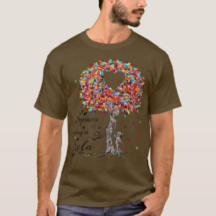 Happiness Is Being A Lola T Cute Mother's Day Gift T-Shirt