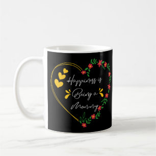 Happiness Is Being A Mommy Funny Mommy New Mom Coffee Mug