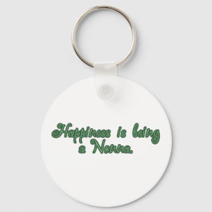Happiness is being a Nonna Keychain