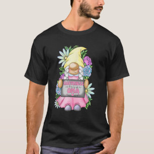 Happiness Is Being A Oma Gnome Cute Girl Mothers D T-Shirt