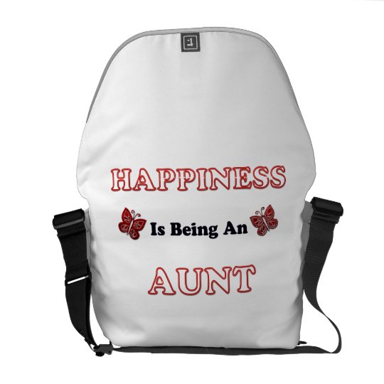 Happiness Is Being An Aunt Courier Bags