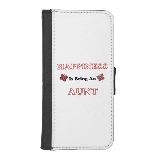 Happiness Is Being An Aunt iPhone SE/5/5s Wallet Case