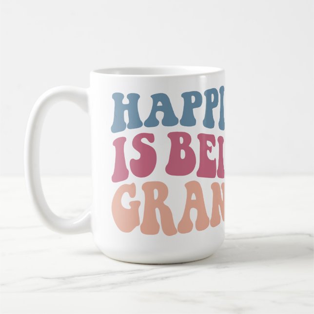 Happiness is being Grandma! Coffee Mug (Left)