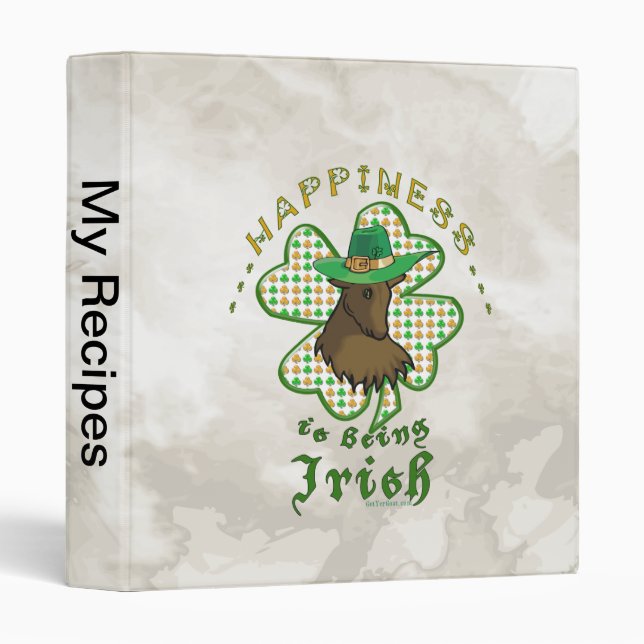 Happiness is Being Irish Binder (Front/Spine)