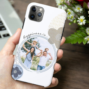 Happiness is .. Family Photo Pop Art Flowers