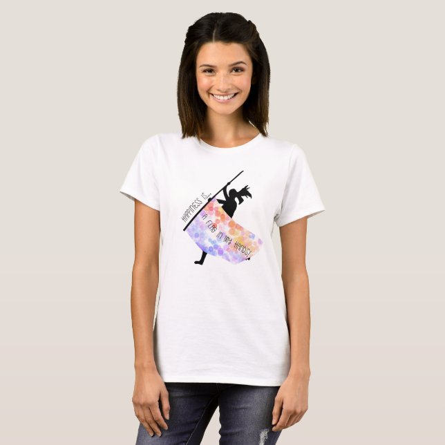 Happiness is... Flag T-Shirt (Front Full)