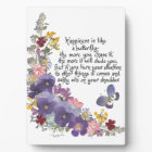 Happiness is like a butterfly