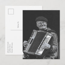 Happiness Is, Paris Musician Black & White Art