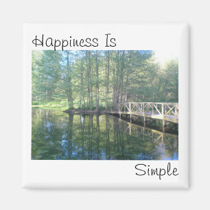 Happiness is simple magnet