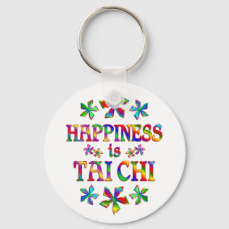 Happiness is Tai Chi Keychain