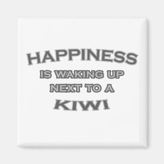 Happiness Is Waking Up Next To a Kiwi Magnet