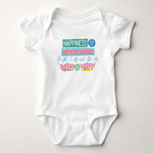 Happiness is Watching FRIENDS™ Again & Again Baby Bodysuit