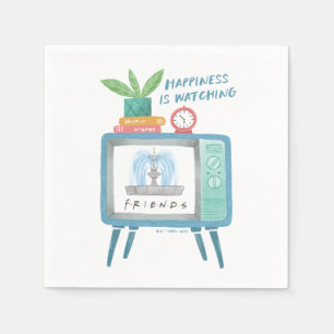 Happiness is watching FRIENDS™ Napkin