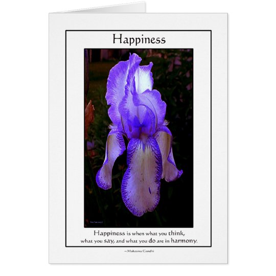 Happiness is when... card