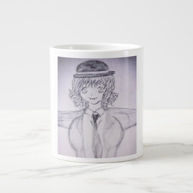 Happiness  large coffee mug (Front)