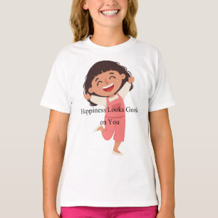 Happiness Looks Good on You – Positive Self Love Q T-Shirt