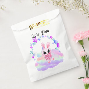  Happiness magic sweet bunny in the rainbow Favour Bag