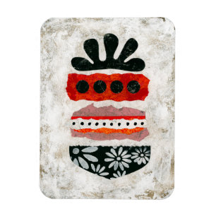 Happiness Matters Refrigerator Magnet Abstract Art