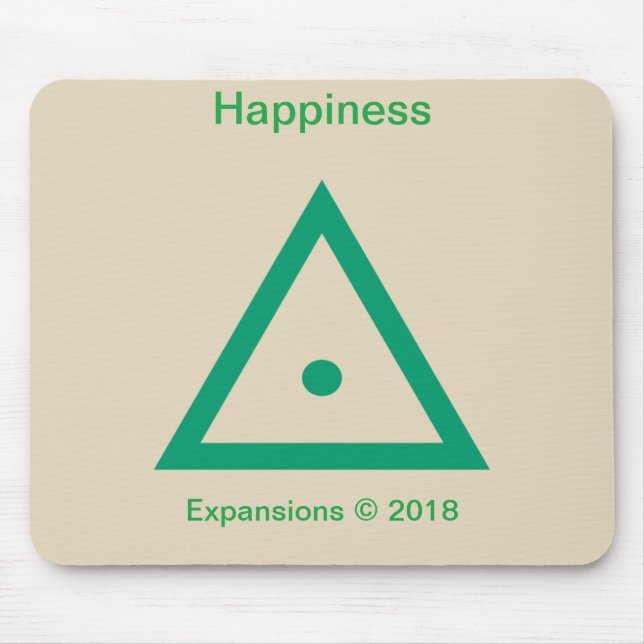 Happiness Mousepad (Front)