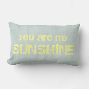 happiness pillow yellow and grey home decor