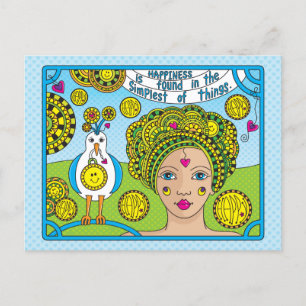 Happiness_ Postcard