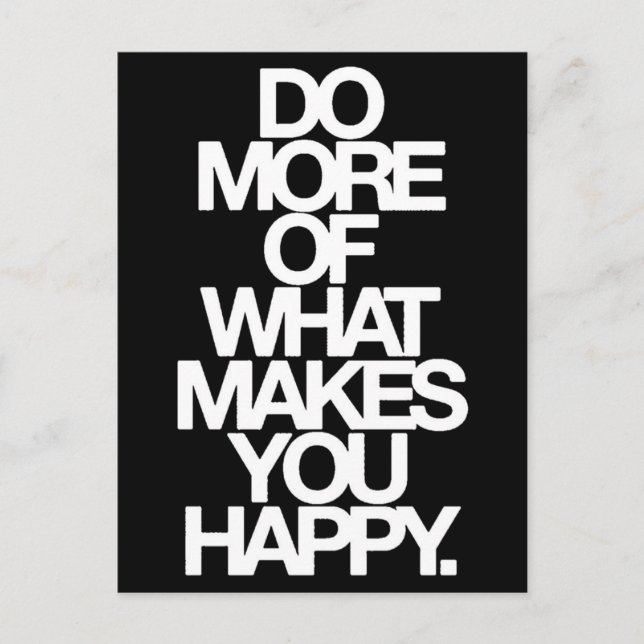 Happiness Postcard (Front)