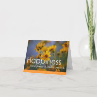 HAPPINESS Some pursue it others create it. cards