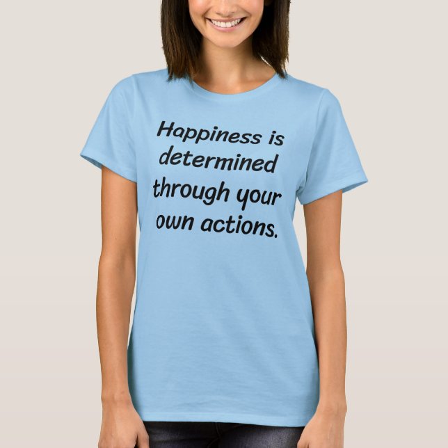 Happiness Women's Basic T-Shirt (Front)