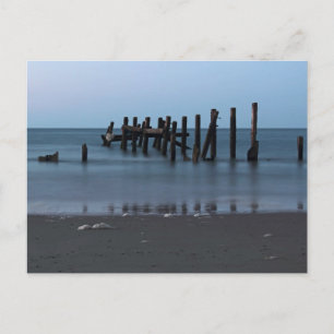 Happisburgh Beach Groynes Postcard