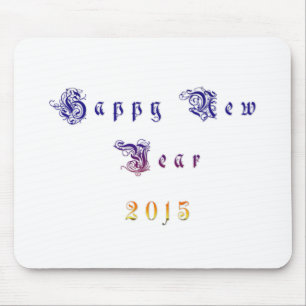 Happu New Year 2015 Hakuna Matata wishes.png Mouse Pad