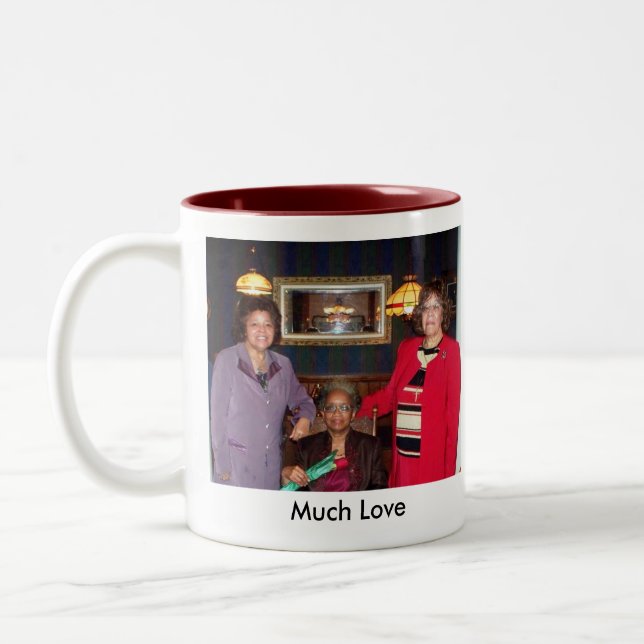 Happy65thmuchlove2 Two-Tone Coffee Mug (Left)