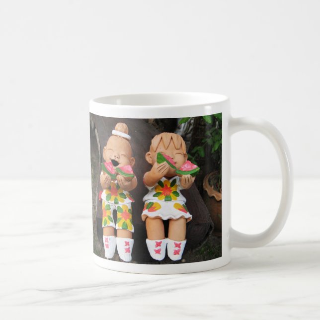 Happy ハッピーかわいい coffee mug (Right)