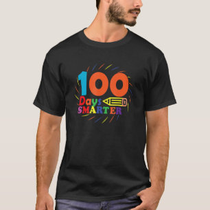 Happy 100 Days Of School 100 Days Smarter Student T-Shirt