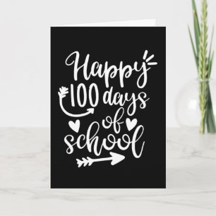 Happy 100 Days of School 100th day Brighter Card
