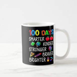 Happy 100 Days Of School 100th Day Of School Kids  Coffee Mug