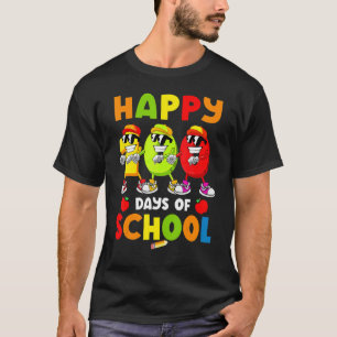 Happy 100 Days Of School Flossing Dance 100 Days S T-Shirt