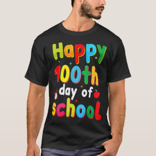 Happy 100 Days Of School Girls Kids Unicorn 2 T-Shirt